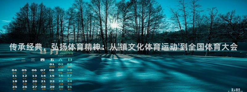 黑白体育下载ios：传承经典，弘扬体育精神：从\'镇文化体育运动\'到全国体育大会